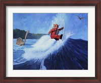 Framed Surfer Joe