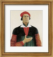 Framed Perfected Portrait of Ivan Kljun, c. 1913