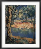 Framed River in the Woods, Late 1920s
