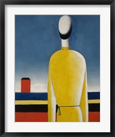 Framed Presentimento Complex (Man with yellow shirt), 1928-1932