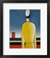 Framed Presentimento Complex (Man with yellow shirt), 1928-1932