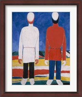Framed Two Male Figures, 1928-1932