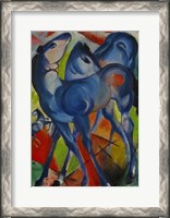 Framed Blue Fillies, 1913