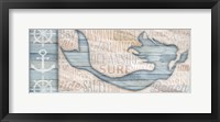 Ocean Life Mermaid Framed Print