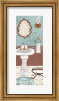 Framed Fancy Bath Panel I