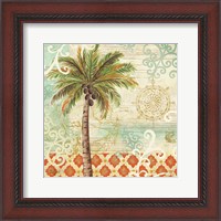 Framed Spice Palms I