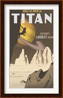 Framed Rock Climbing On Titan