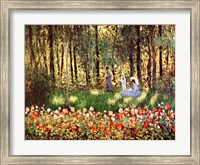 Framed Family in Garden, Argenteuil