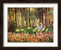 Framed Family in Garden, Argenteuil