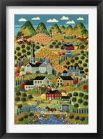 Framed Country Town