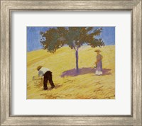Framed Baum Im Kornfeld - Tree In A Rye-Field, 1907
