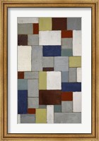 Framed L'Aubette: Composition Study For A Ceiling,  1926-27