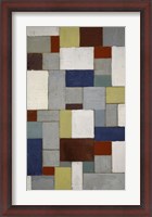 Framed L'Aubette: Composition Study For A Ceiling,  1926-27