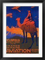 Framed Heliopolis Aviation Ad