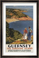 Framed Guernsey Island
