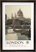 Framed London St. Paul's Ad