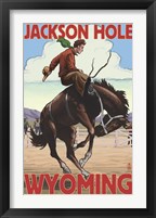 Framed Jackson Hole Wyoming