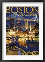 Framed Boston Massachusetts Paul Revere