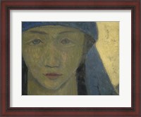 Framed Head Of A Breton Woman, 1908