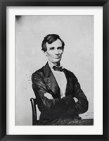 Framed Abraham Lincoln, Candidate for U.S. President