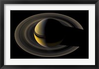 Framed Saturn On the Final Frontier