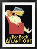 Framed Le Bon Bock Atlantique