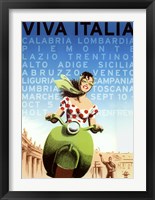 Framed Viva Italia