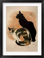 Framed Two Cats