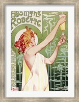 Framed Absinthe Robette Archival