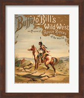 Framed Buffalo Bills Wild West I