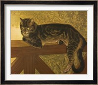 Framed Steinlen Cat