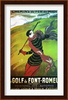 Framed Le Golf de Font Romeau
