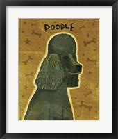 Framed Poodle (black)