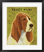 Framed Basset Hound