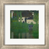 Framed Unterach Manor On The Attersee Lake In Austria,  1915-1916