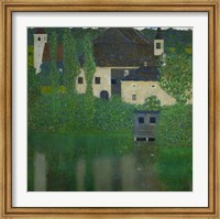 Framed Unterach Manor On The Attersee Lake In Austria,  1915-1916