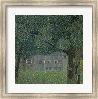 Framed Upper Austrian Farmhouse, 1914