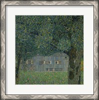 Framed Upper Austrian Farmhouse, 1914