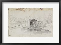 Framed Houseboat