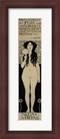 Framed Nuda Veritas (Naked Truth), 1898