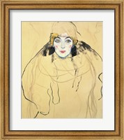 Framed Female Head, 1917-1918