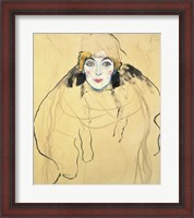 Framed Female Head, 1917-1918