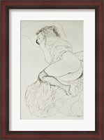 Framed Liegender Halbakt Nach Links - Female Nude, 1912-1913