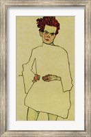 Framed Selfportrait With Shirt, 1910