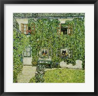 Framed Forsthaus In Weissenbach Am Attersee - Forestry House In Weissenbach On Attersee-Lake, 1912
