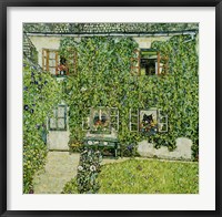 Framed Forsthaus In Weissenbach Am Attersee - Forestry House In Weissenbach On Attersee-Lake, 1912