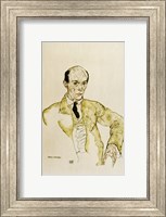 Framed Composer Arnold Schoenberg, 1917