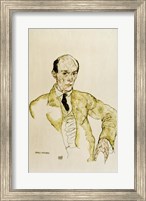 Framed Composer Arnold Schoenberg, 1917