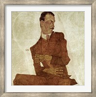 Framed Portrait Arthur Roessler, 1910