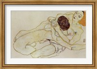 Framed Two Girls (Lovers), 1914